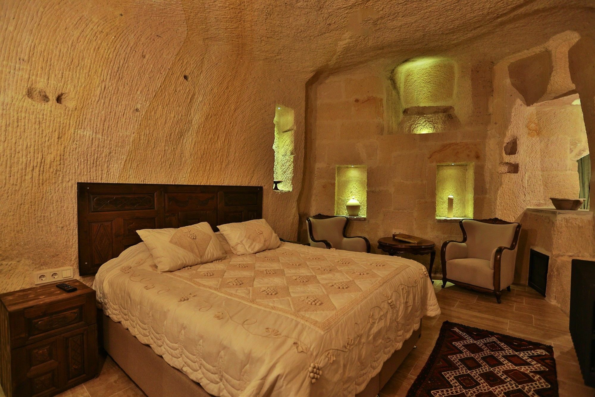 Acropolis Cave Suite Ürgüp Bagian luar foto